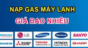 bơm gas điều hòa tại nhà